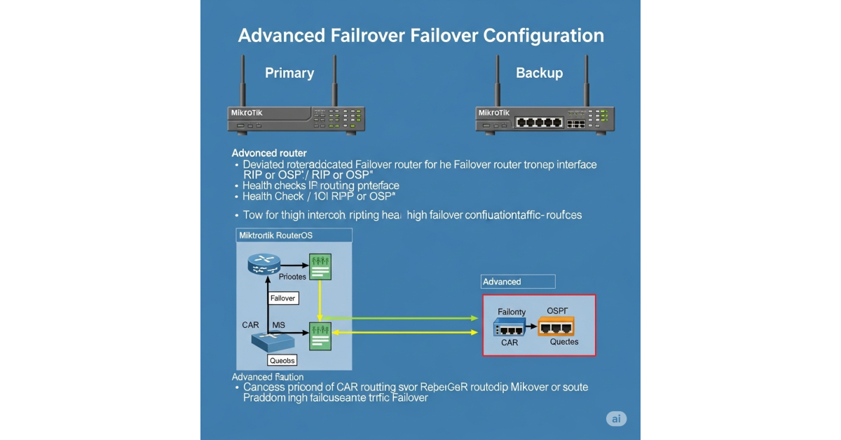 Configuración Avanzada de Failover en Mikrotik