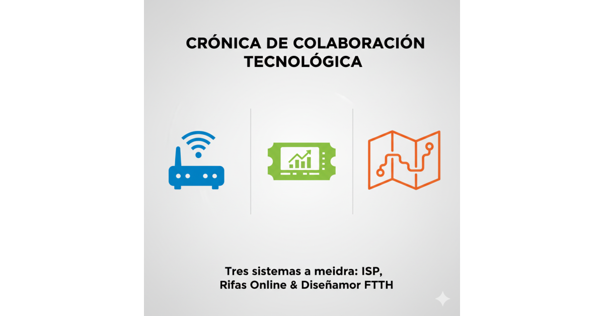 Creando Tres Sistemas a Medida, Desde Redes ISP hasta Rifas Online